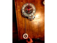 Pendulum Wall Clock Test v1 by lustertone