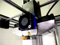 Ultimaker 2 Hotend Fan 30x30mm adapter by XylenC4