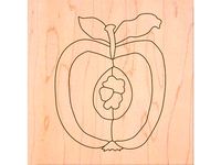 Apple puzzle montessori for laser cut by atamblay