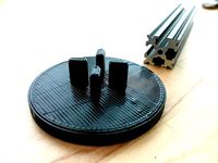 OpenBeam / MakerBeamXL Wide Round Foot by dave312