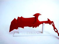 Blades Of Chaos Small No Support by gayoso