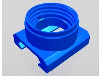 Picatinny to waterbottle socket connector by AntomanElven