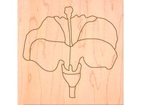 Flower puzzle montessori for laser cut by atamblay