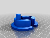 Foosball rail holder replacement part by Svhorsch