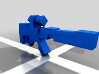 Lazer Sniper gun by WoomyUnitedToday