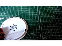 Round LED lamp standoff by 4Crawler