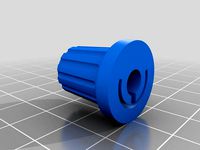 slim control knob prusa mk3 by printerjakob