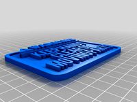WARNING SIGN, 3D Printer Server Rack by truskmedia