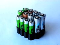 AA & AAA Battery Organizer by 3DLadnik