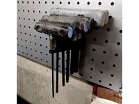 T-Handle Metric Allen Wrench Rack by KB1FCH