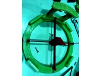 Spider and Secondary Mirror holder for ABSDBS-8 by hdiessner