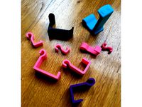 hooks for Ikea's utility cart by moebio