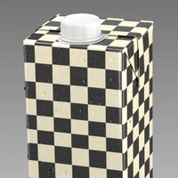Carton Square 1500 ml 3D Model
