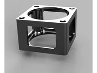 Nema 34 stepper motor 56 mm mounting bracket by corristo25