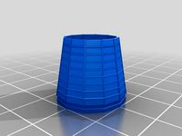 Cooling tower stand for pencils and pens by Diodmag