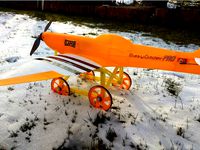 RC dolly for small planes (e.g. 3Dlabprint 1:12 warbirds) by apocalypsedude