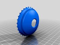 DJI Inspire 2 X5S Balance Ring Adapter for 45-175mm Panasonic Lens - LEAD WEIGHT REQUIRED by Fickert