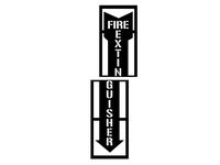 Fire Extinguisher Stencil by whenrygilbert