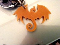 Dragon keychain by ckanyuk