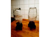Soda Bottle Rocket Stand by Klebeband