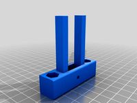 Anet A8 X AXIS TENSIONER USING #10-32 SCREWS by Maltvat