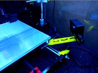 Anet A8 GoPro / Actioncam mount for heatbed by CW7_