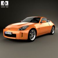 Nissan 350Z Z33 2007 3D Model