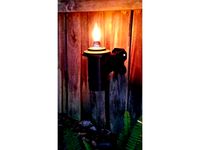 Tiki Torch Fence Mount by ThinkSolutions