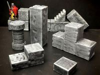 ScatterBlocks: Cyclopean Stone Parts Expansion (28mm/Heroic scale) by dutchmogul