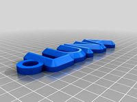 keychain luna by oursonkiller