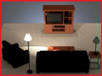 Living Room 3D Model