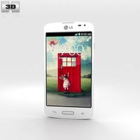 LG F70 White 3D Model