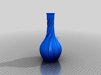 Vase dual-grooved by snezama