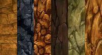 Wall rock tile 2 3D Model