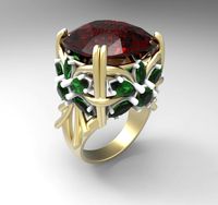 Flowers ring qq 3D Model