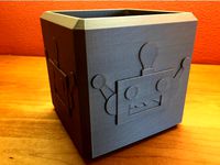 Mulbot Skirt Trash Bin by 3DPRINTINGWORLD