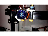 E3D V6 X-Carriage for TEVO Tarantula by chips777