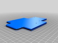 OpenRC Chassis Rear optimized for F104 tires (pre 2017 version) by Dark-Hawk
