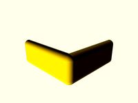 Corner for a cabinet, box etc. (adjustable) by orcen92