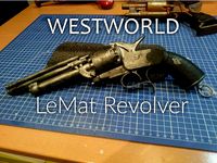 Westworld inspired Man in Black's LeMat Revolver by Pan_Kuba