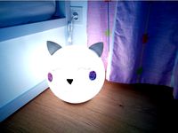 Cat table lamp (IKEA Fado Hack) by walterw