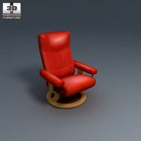 Alpha Large Chair 3D Model