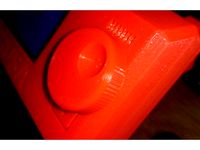 Prusa i3 MK2 / MK3 LCD Knob Round by tetra3dprint