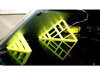 Geometric Stand Macbook Pro 15" 2012 Super Drive Non Retina 1.7cm laptop slot by sucito