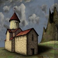 Church Medieval 3D Model