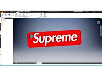 Supreme keychain by Janska01