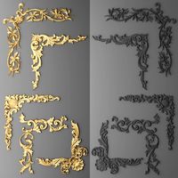 Cartouches SET 3D Model