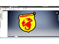 Abarth keychain by Janska01