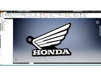 Honda keychain by Janska01