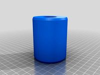 Filament holder Cylinder for 1kg spool by UselessLongUsername